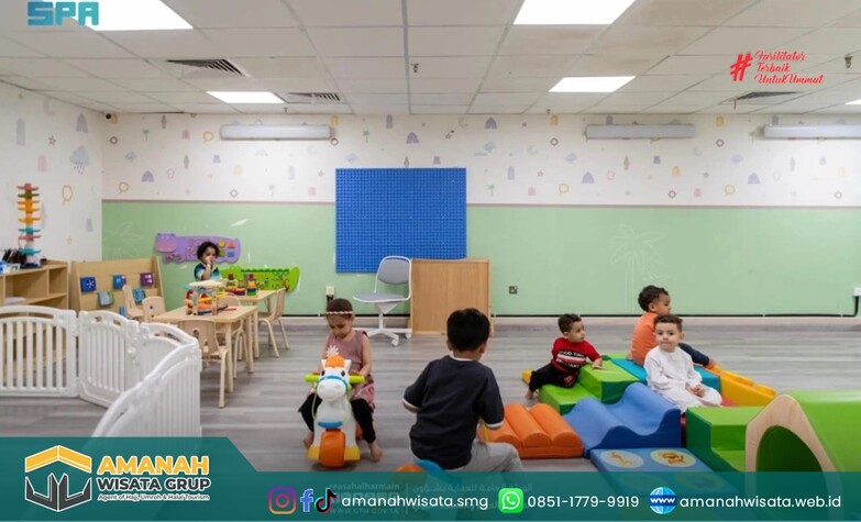 Area Bermain Anak Nursery di Masjid Al Haram Makkah
